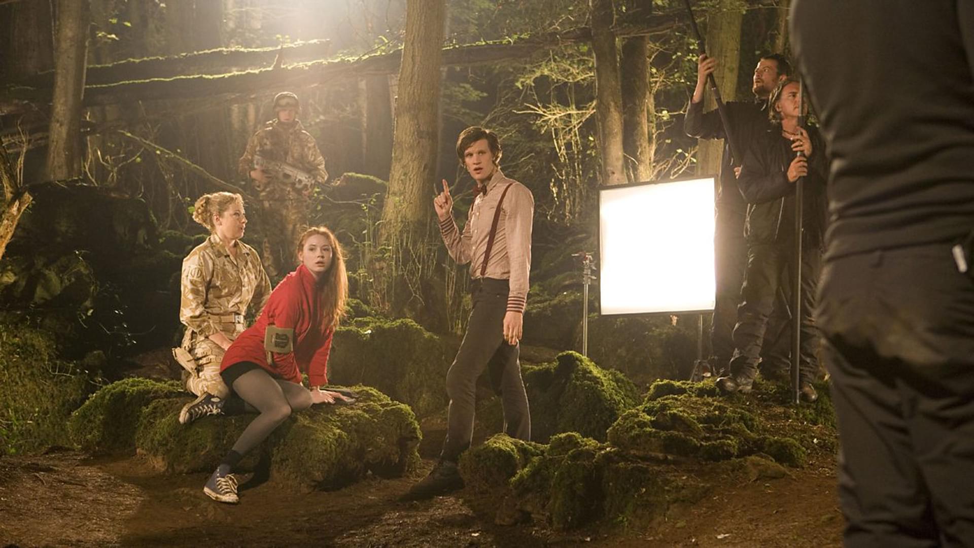 Film TV Doctor Who Filming Puzzlewood Matt Smith