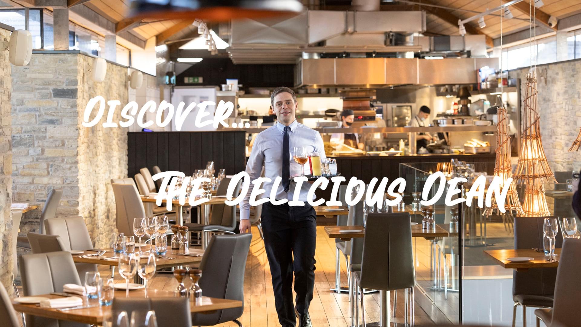 Go Find Freedom The Delicious Dean Severn and Wye Smokery restaurant waiter