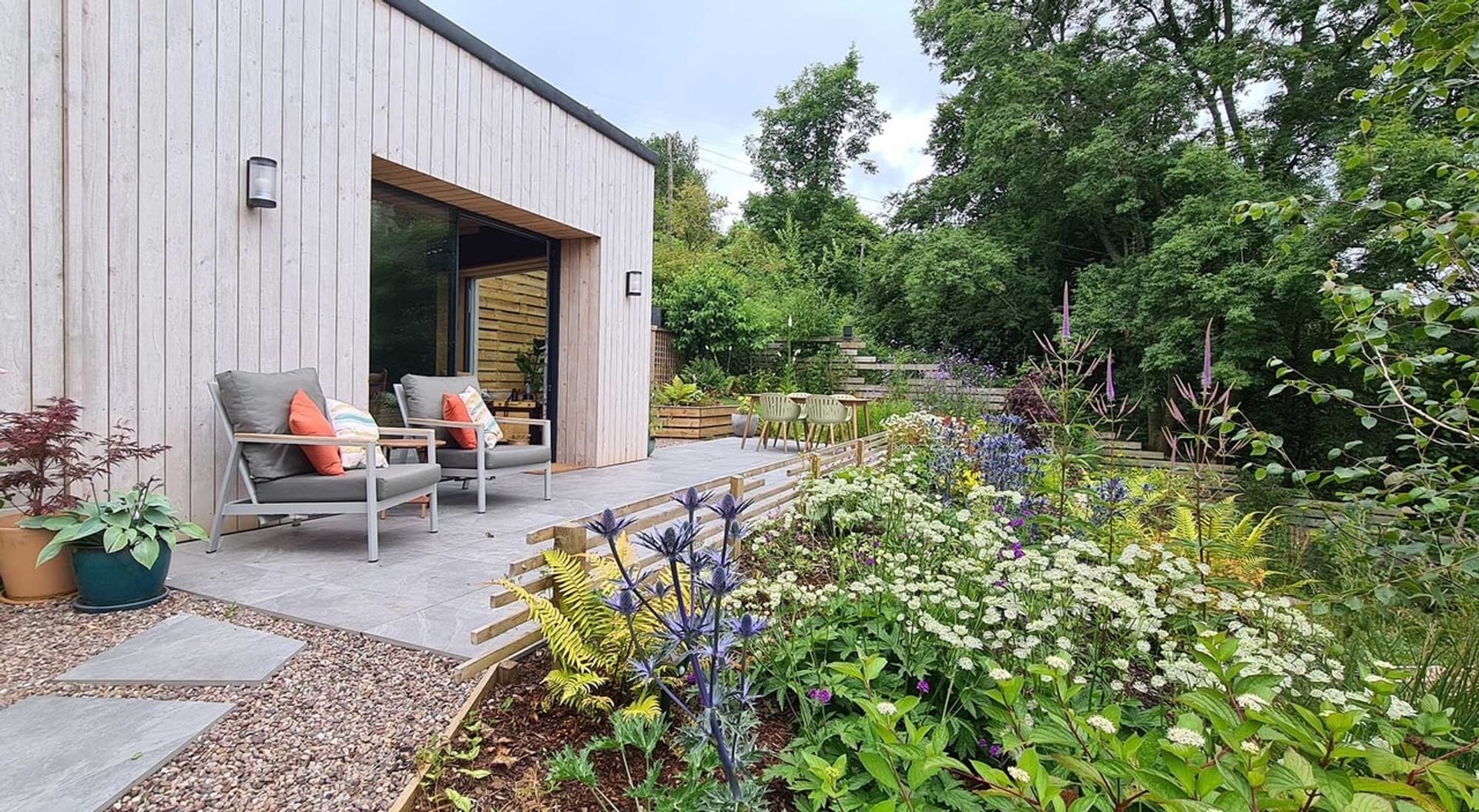NH Garden Patio view