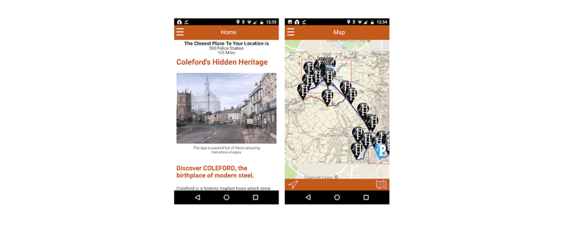 Coleford's Hidden Heritage Map and Details