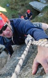 Rock Climbing with Borderlands Outdoors