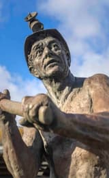Cinderford Town Freeminer Sculpture