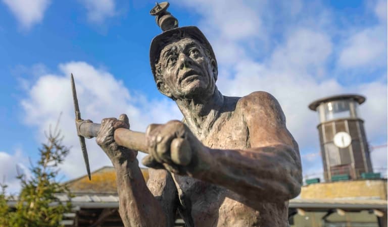 Cinderford Town Freeminer Sculpture