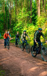 EMTB Riders in Forest of Dean
