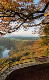 The Eagle's Nest Viewpoint in Autumn Credit Gemma Wood in the Forest of Dean and Wye Valley