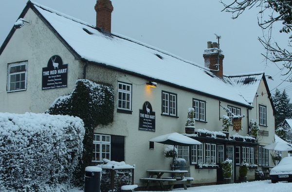 The Red Hart Inn - Winter