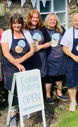Potter's Wheel Day Course group outside