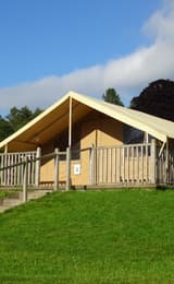 Safari Tent at Bracelands Campsite Glamping Bell tents Safari Tents