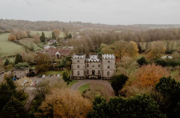 Clearwell Castle Wedding Venue The Kensington Photographer Kirsty Mark