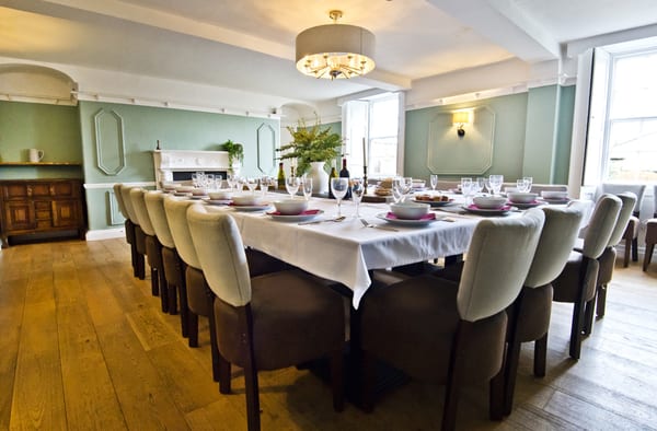 Forest House Group Accommodation Dinning Room