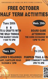 Free October half term activities
