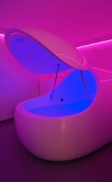 Serenity room at Float in the Forest