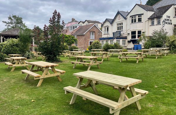 Hope and Anchor beer garden
