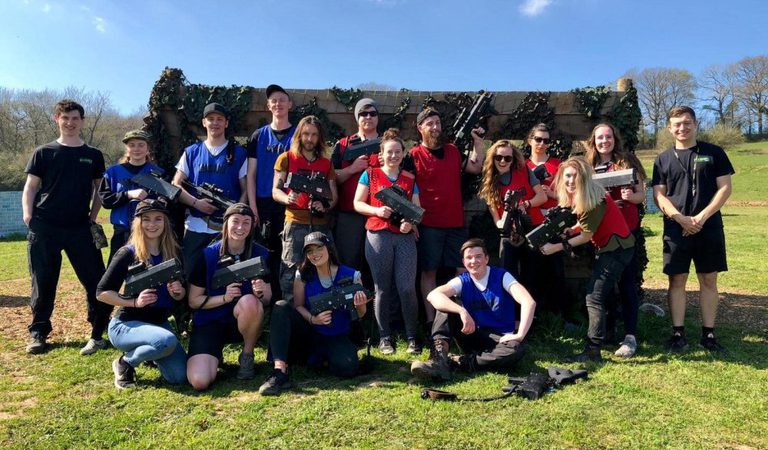 Battlesports Glos Outdoor Laser Tag group session