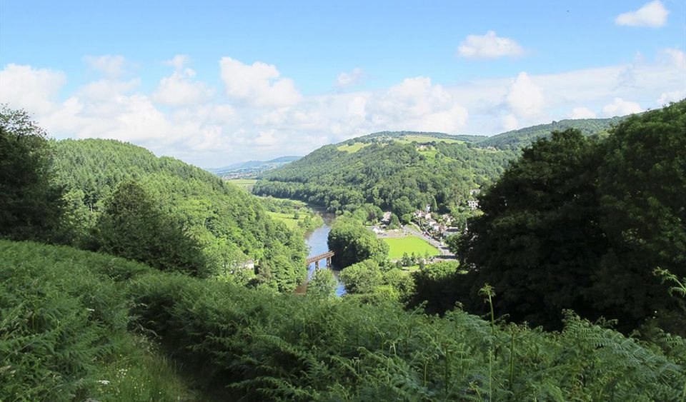 Redbrook Bridge in the Summer