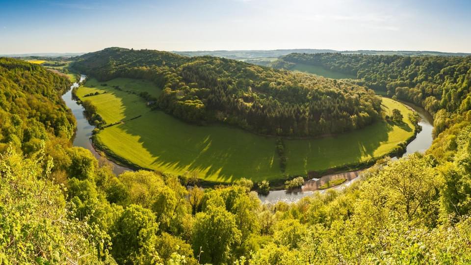 Symonds Yat Rock Viewpoint in the Summer