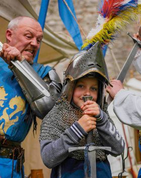 The Greatest Knight at Tintern Abbey