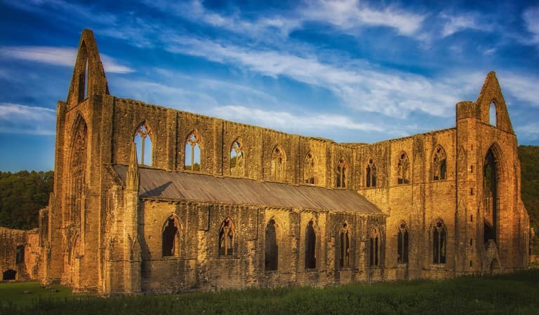 Tintern Abbey at Golden Hour