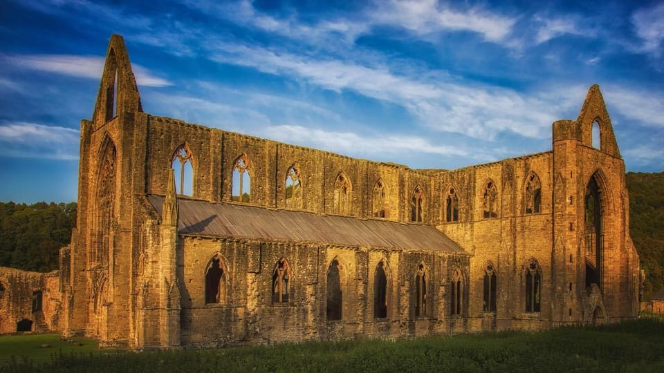 Tintern Abbey at Golden Hour