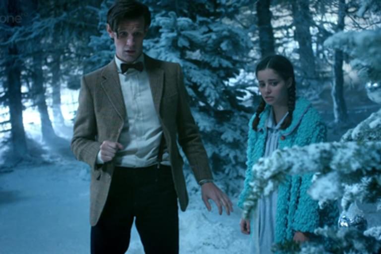 Doctor Who filming at Beechenhurst in the Forest of Dean The Widow and the Wardrobe